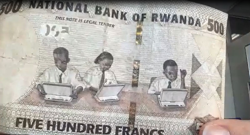 500ルワンダ紙幣
