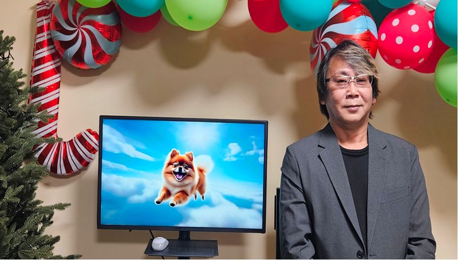 道行く人の足を止めさせる「裸眼3D技術」。新世代のサイネージ表現にも一石を投じる